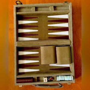Old school Backgammon set